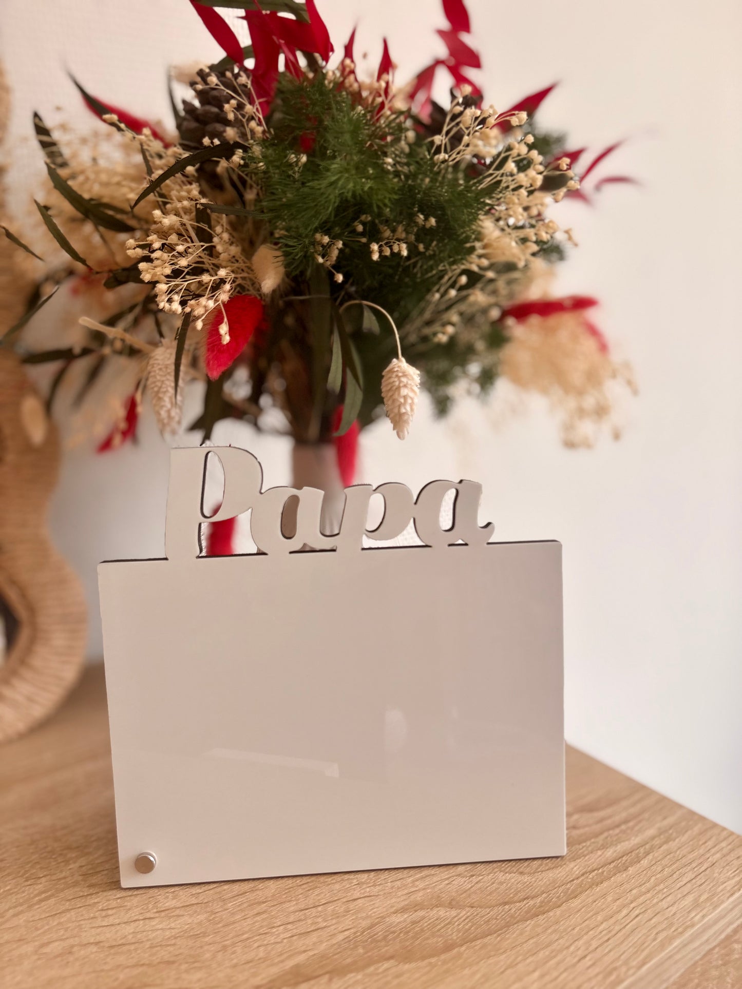 Cadre en bois “Papa” – Édition Fête des pères