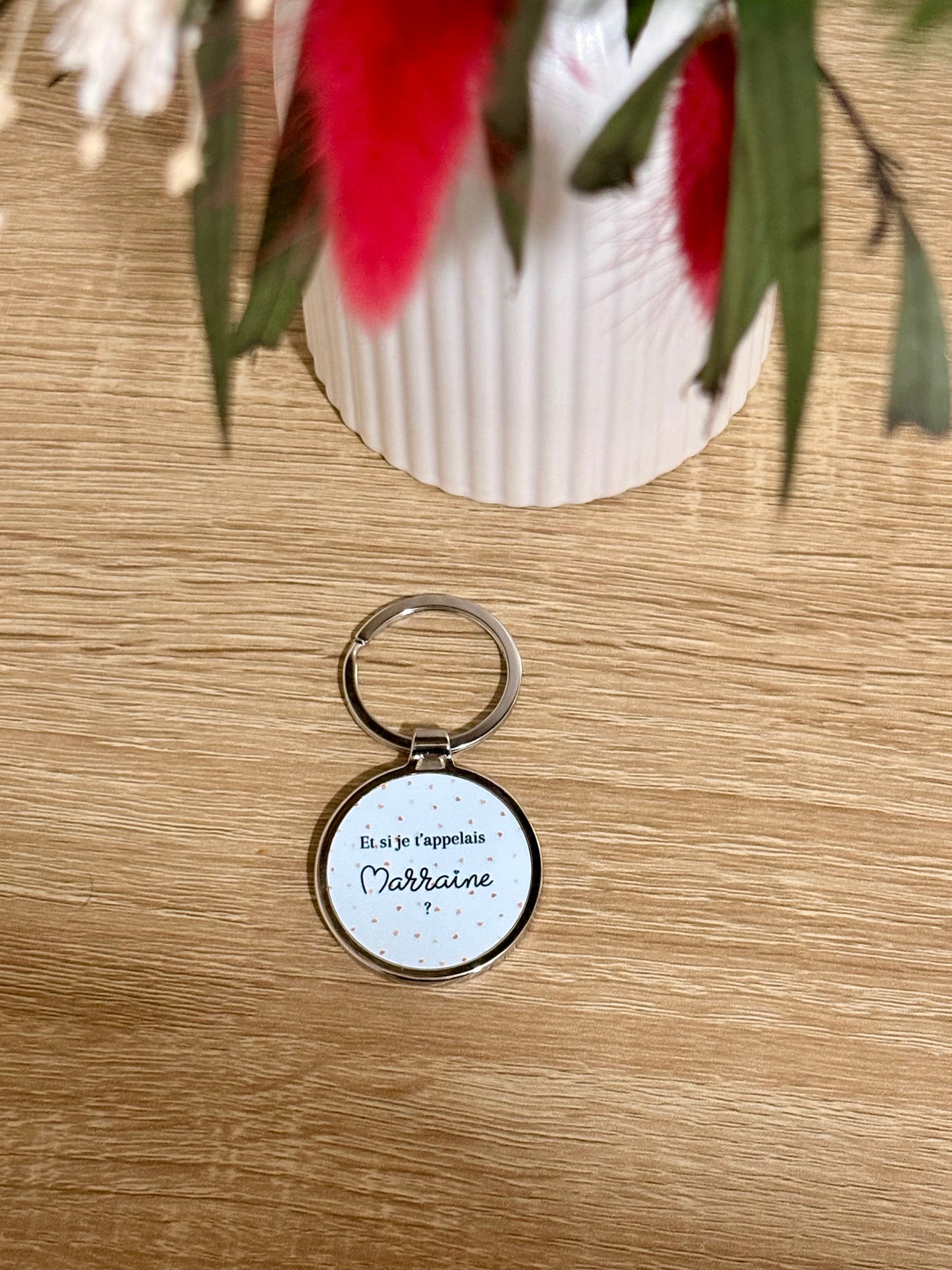 Porte clé "Et si je t'appelais..."