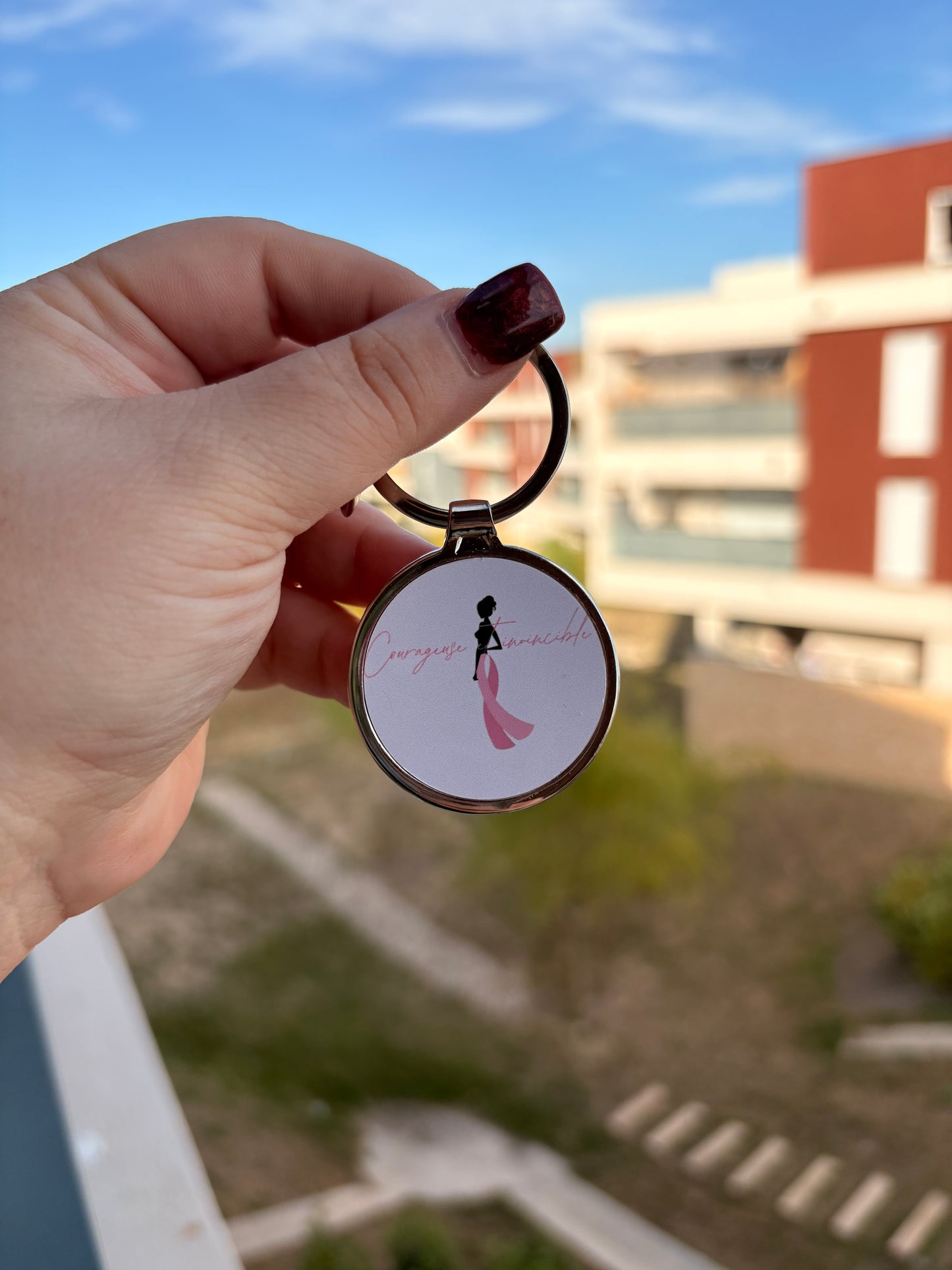 Porte clé Courage&Invincible