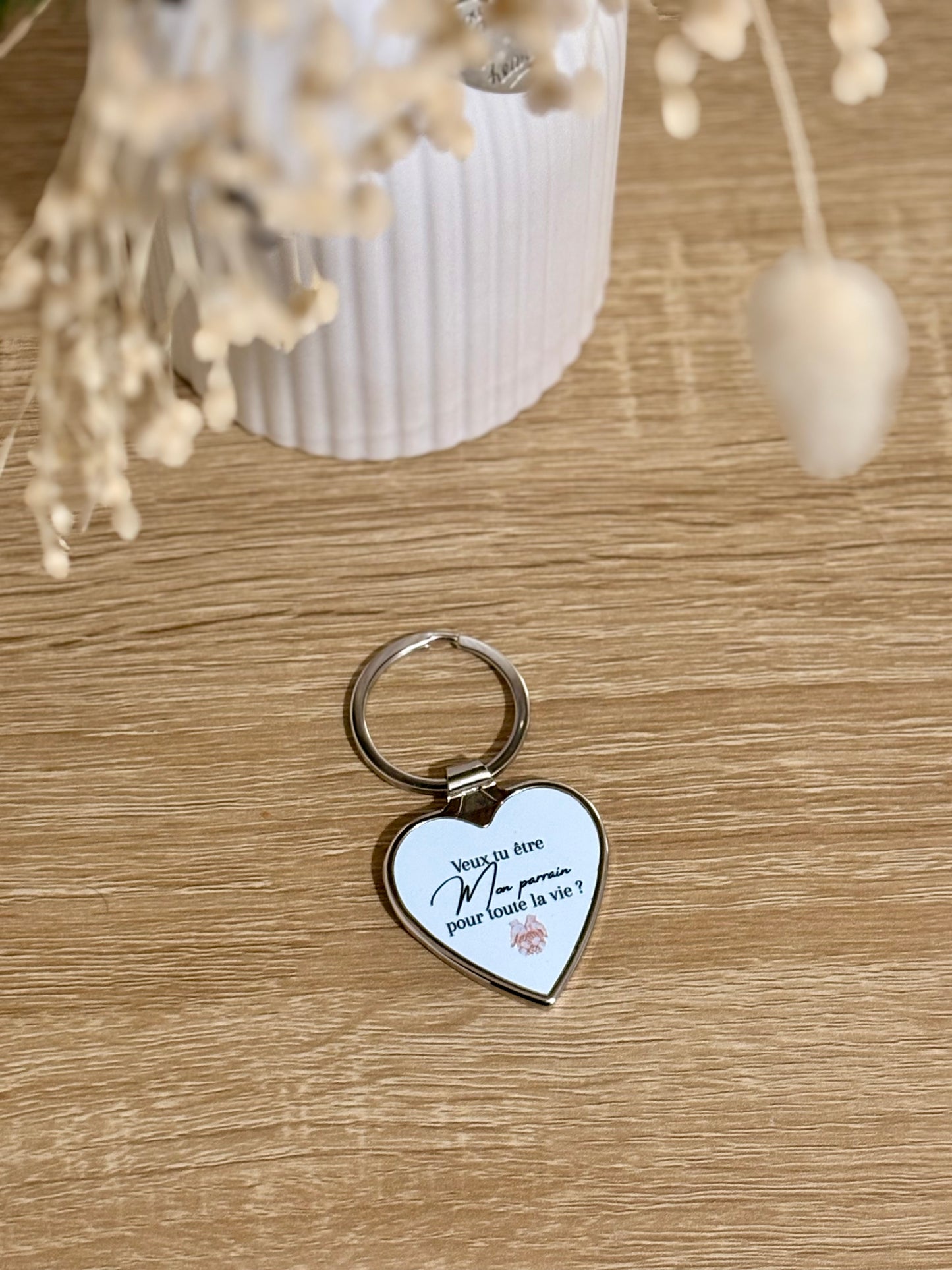 Porte clé "Veux tu ce rôle pour la vie?"