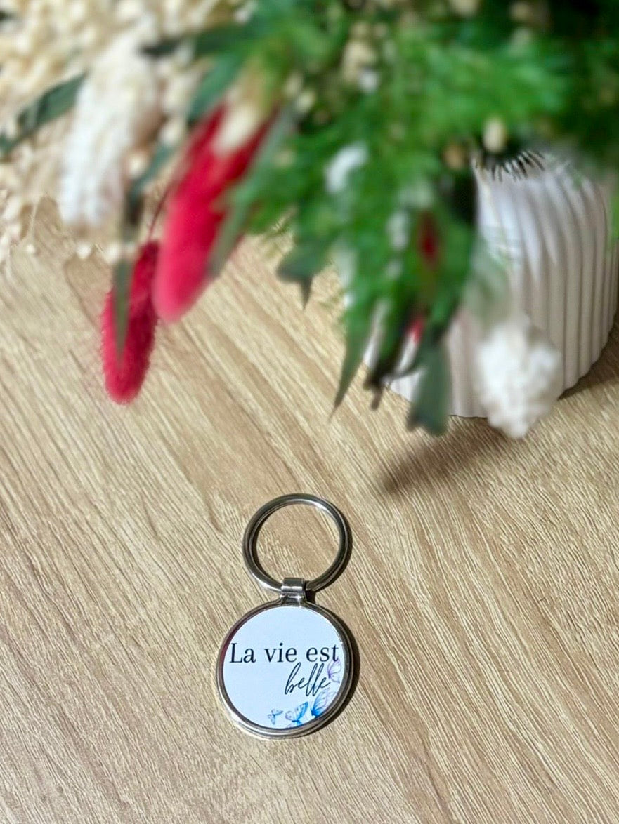 Porte clé "Citation"