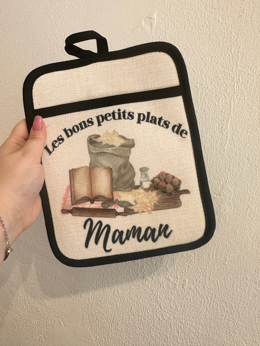 Manique "Les bons petits plats de Maman"