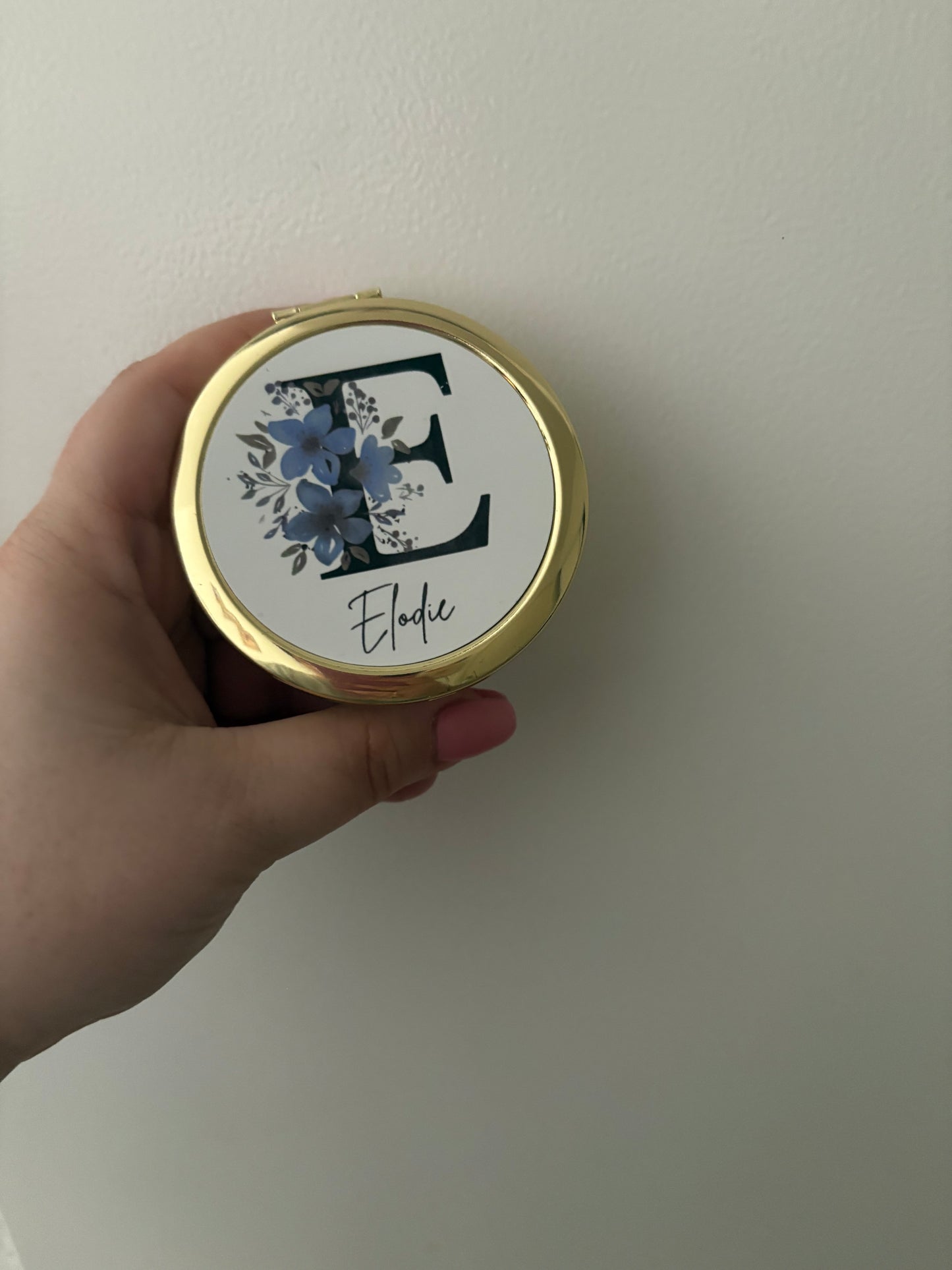 Miroir de poche "Initialement Tien"