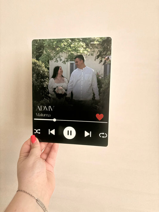 Plaque aluminium "Accord parfait"