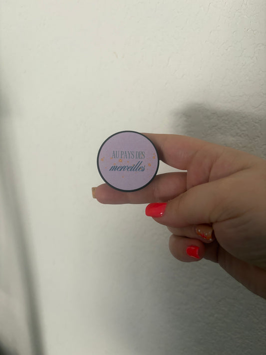 Popsocket "Au pays des merveilles"