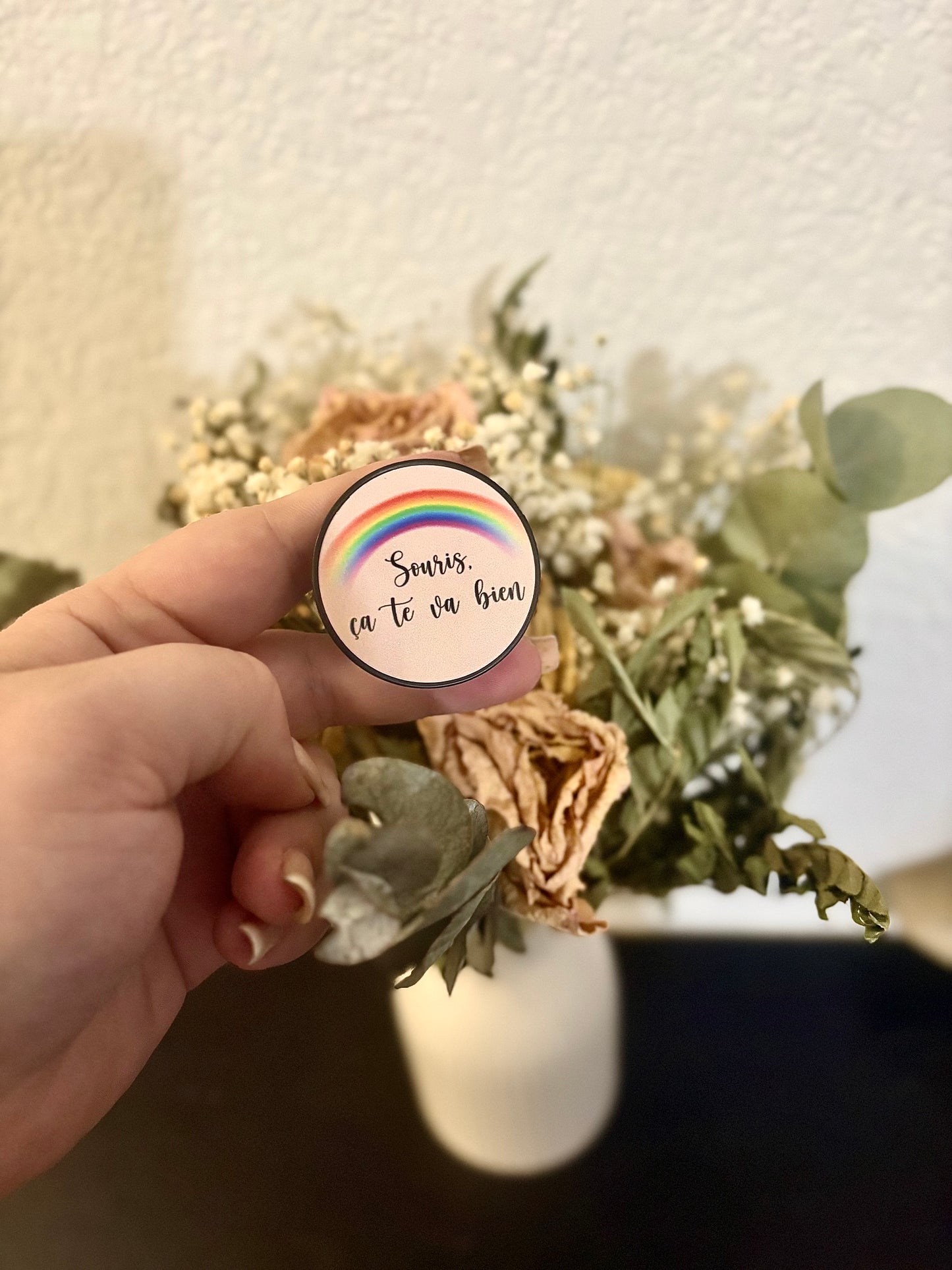 Popsocket "Souris, ça te va bien"