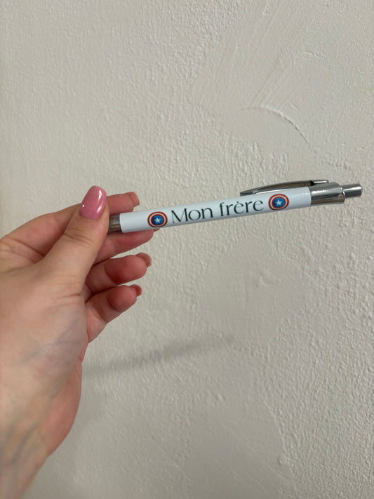 Stylo "Mon frère"