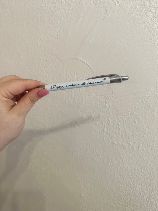 Stylo "Papy, écrivain de souvenirs"