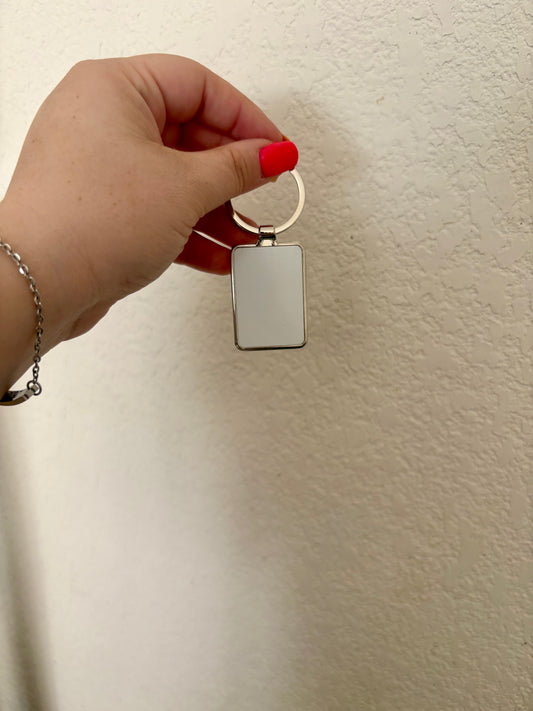 -Porte clé métallique personnalisable