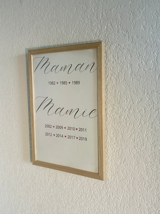 Affiche "Maman & Mamie"