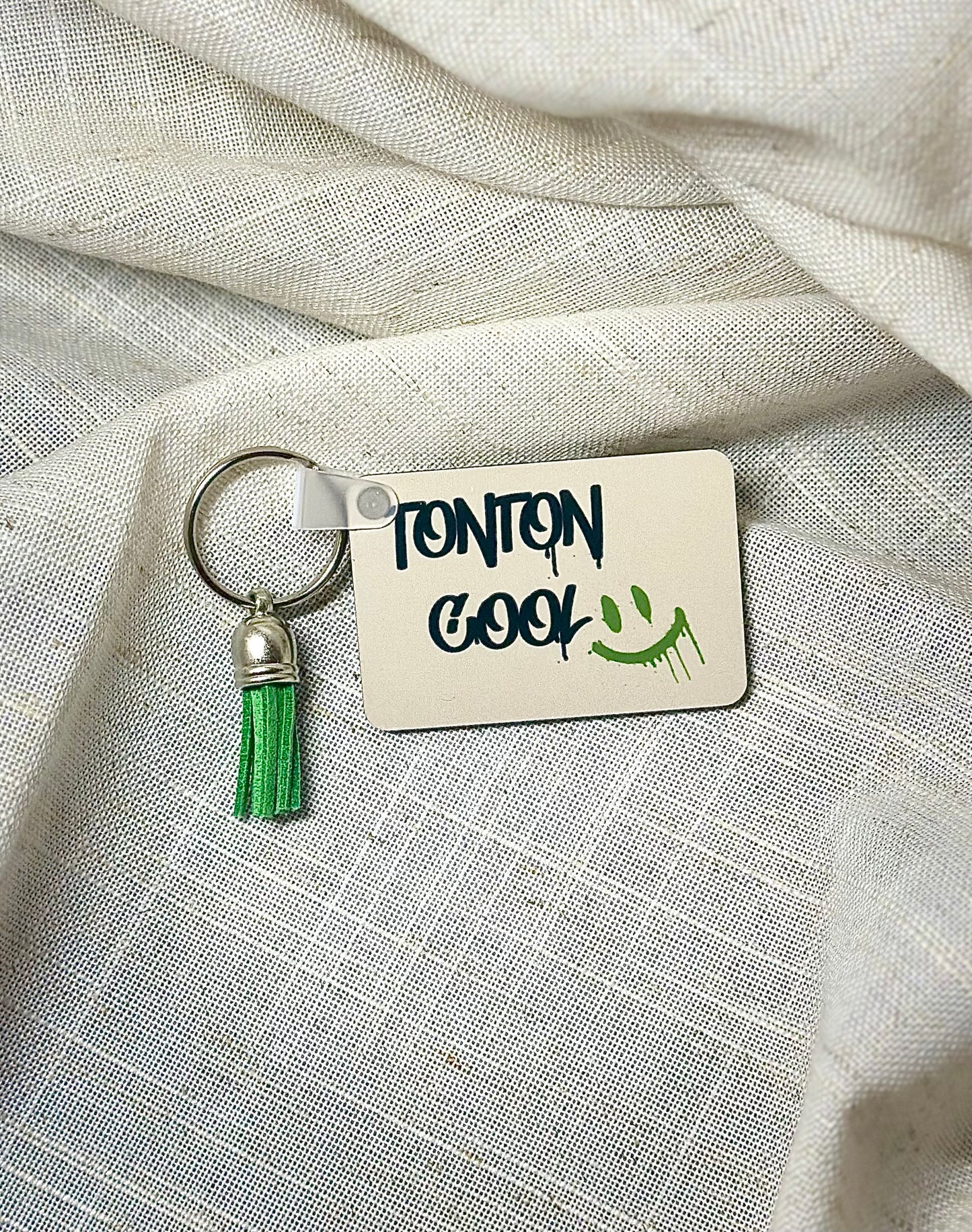 Porte clé "Tonton Cool"