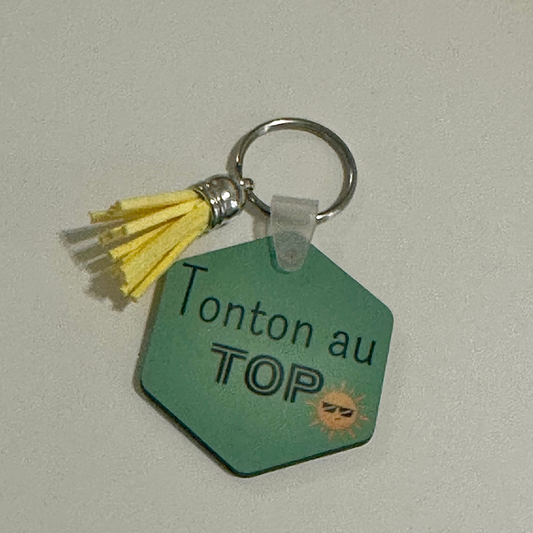 Les portes clés -Pour Tonton-
