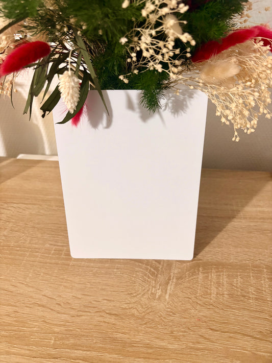 -Plaque aluminium personnalisable