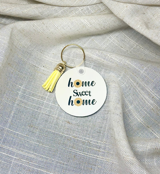 Porte clé "H🌼me Sweet H🌼me"