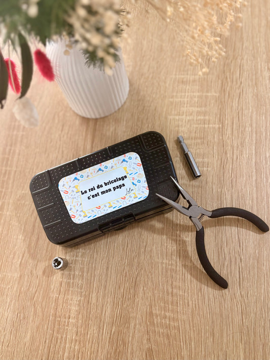 Boite à outils "Le roi du bricolage" - Edition Fête des pères