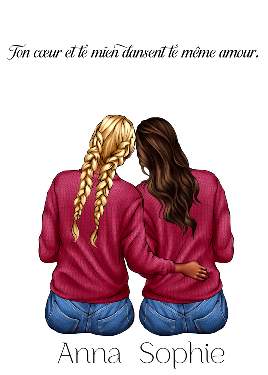 ClipArt "à Deux, c'est Mieux"