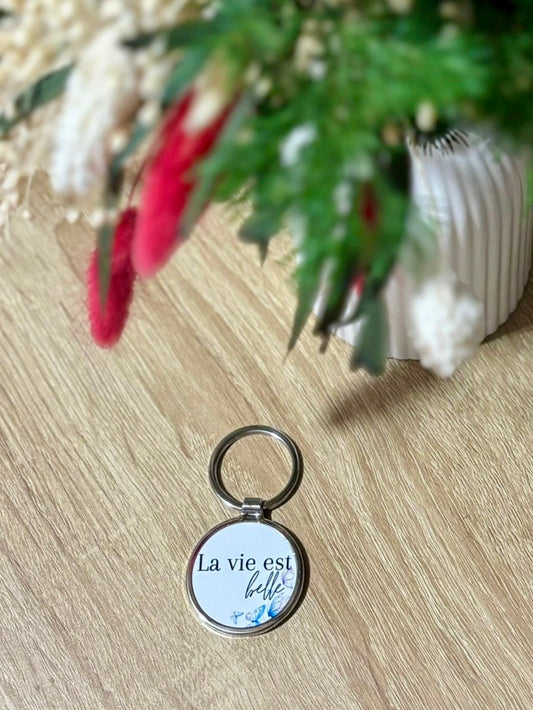 Porte clé "Citation"